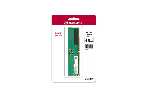 Transcend Ram 16GB DDR5 4800MHz Desktop Memory